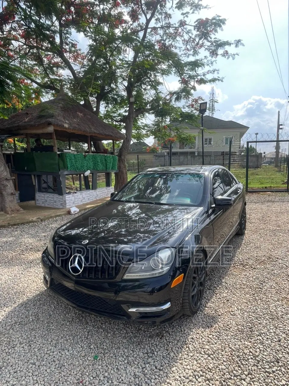 Mercedes-Benz C300 2012 Black