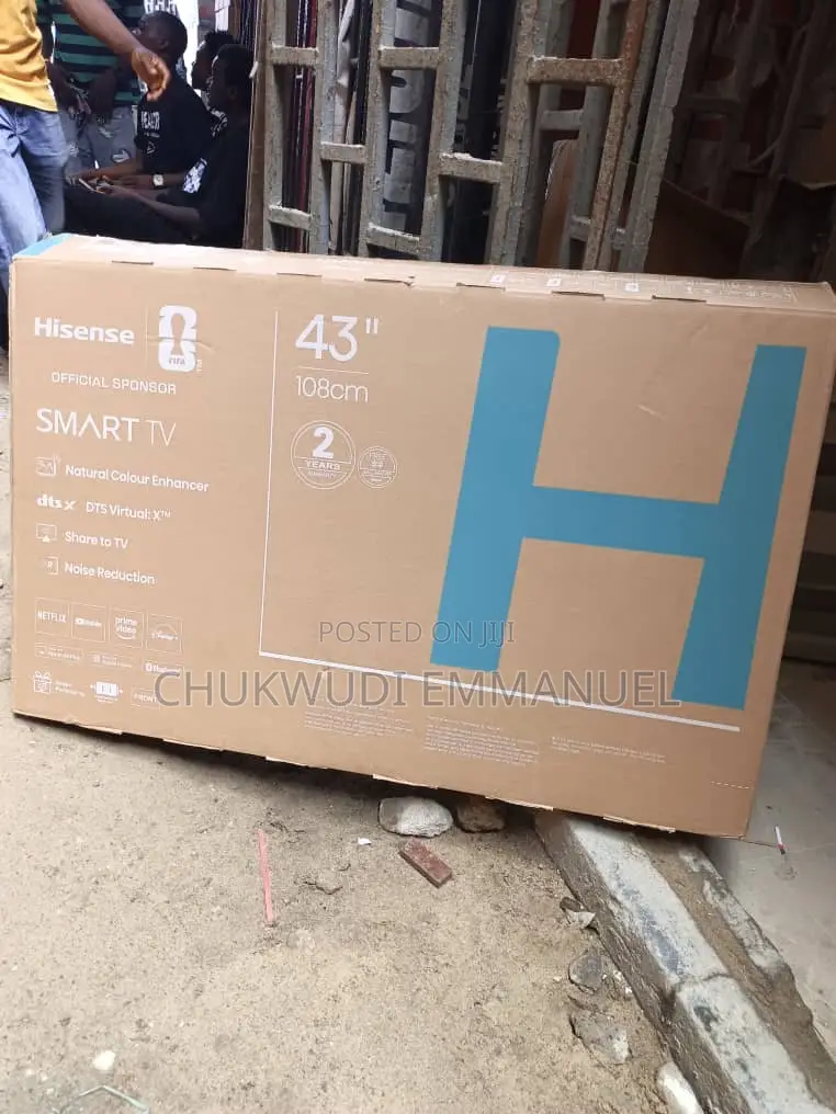 Original Hisense Smart Tv 108cm – Reliable Performance