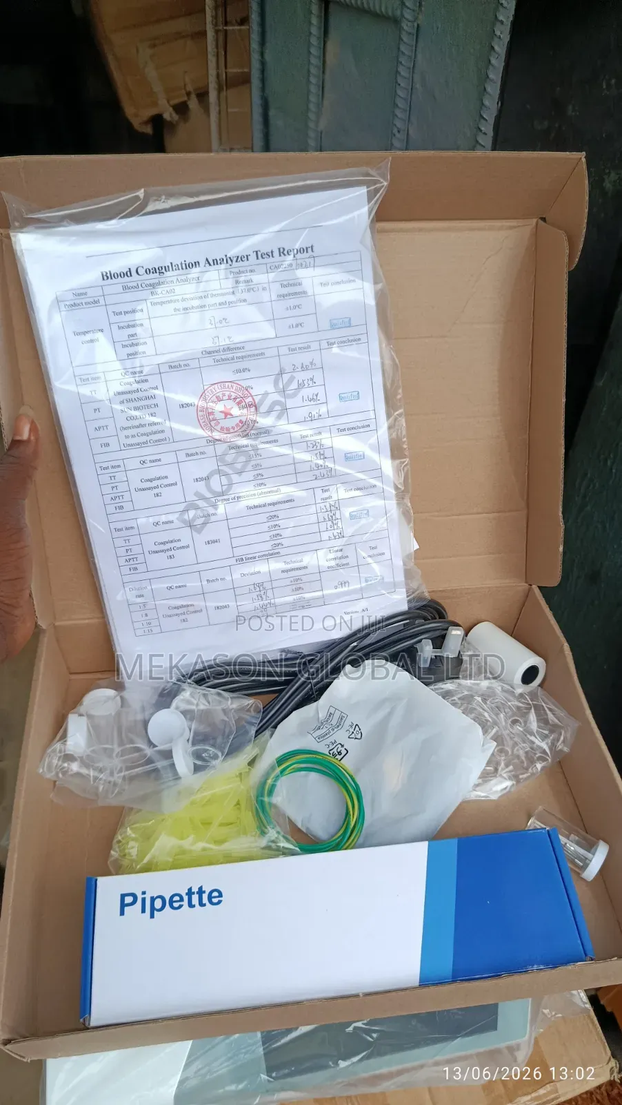 Coagulation Analyser Biobase