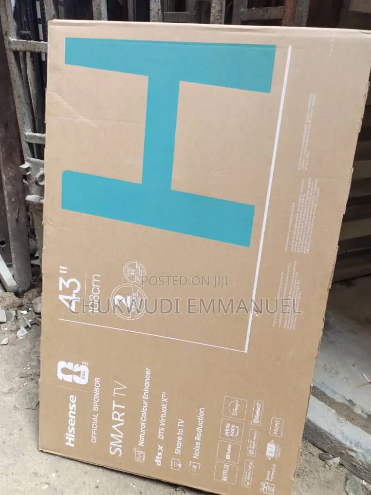 Original Hisense 43” Television – Smart Connectivity Made Easy