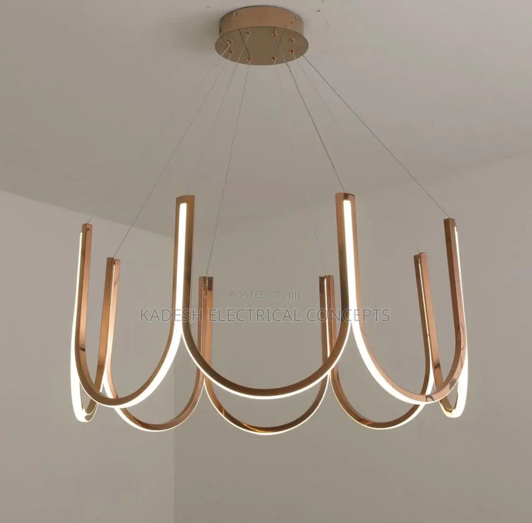Modern Led Pendant Modern Lights Nordic Minimalist U Shape Chandelier