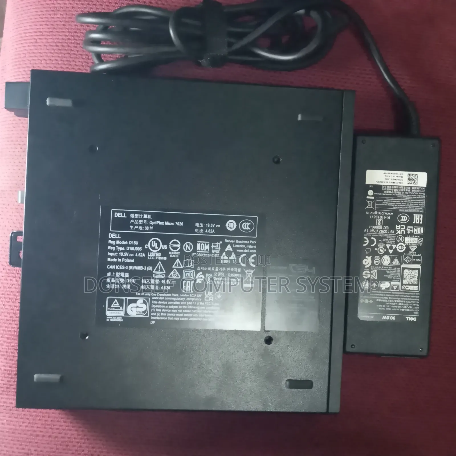 Desktop Computer Dell Optiplex 7020 8GB Intel Core i5 SSD 256GB