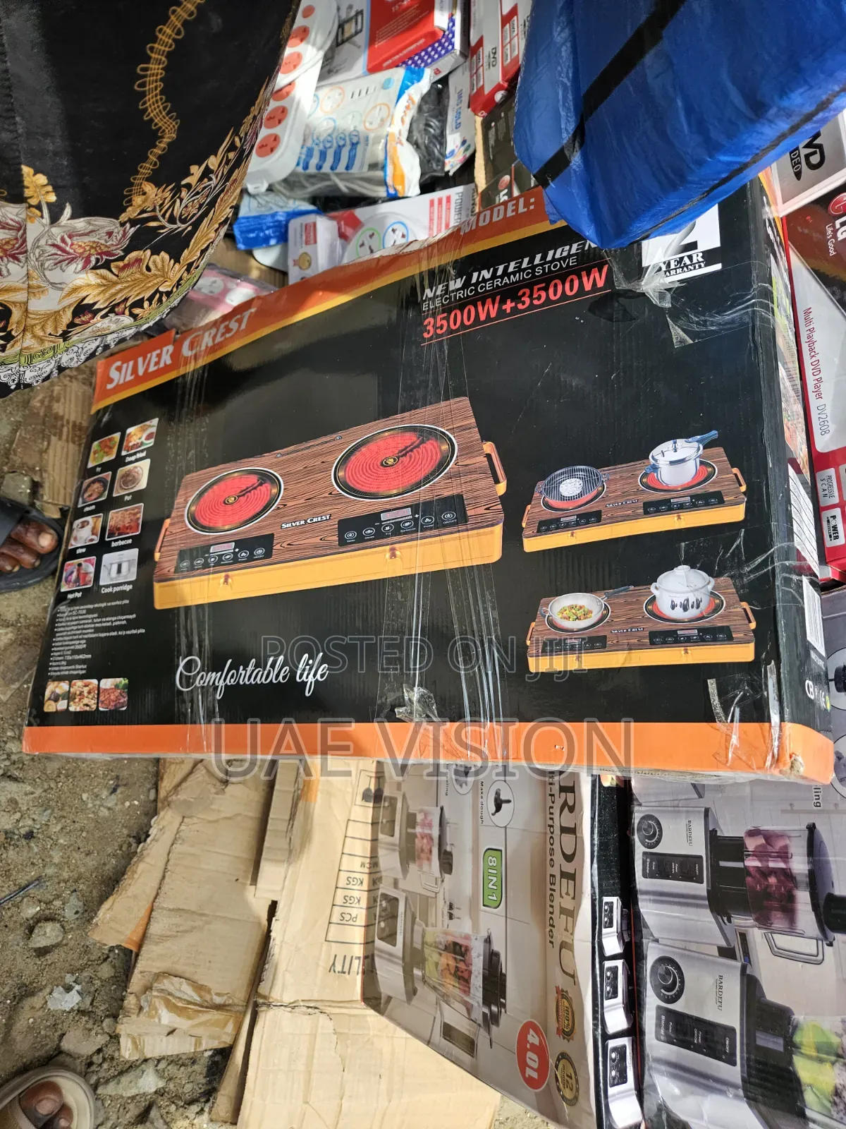 Silver Crest Multi Hot Plate for Solar, Prepiad, Cooker 3500watts