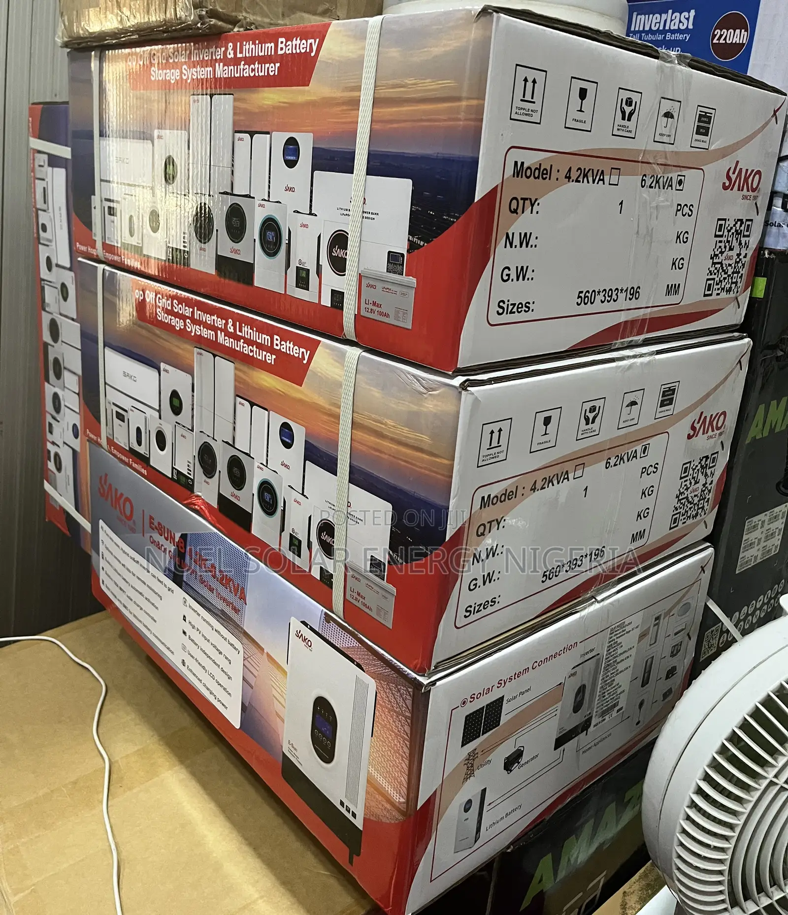 Sako 6.2kva Hybrid Inverter (With Wifi)