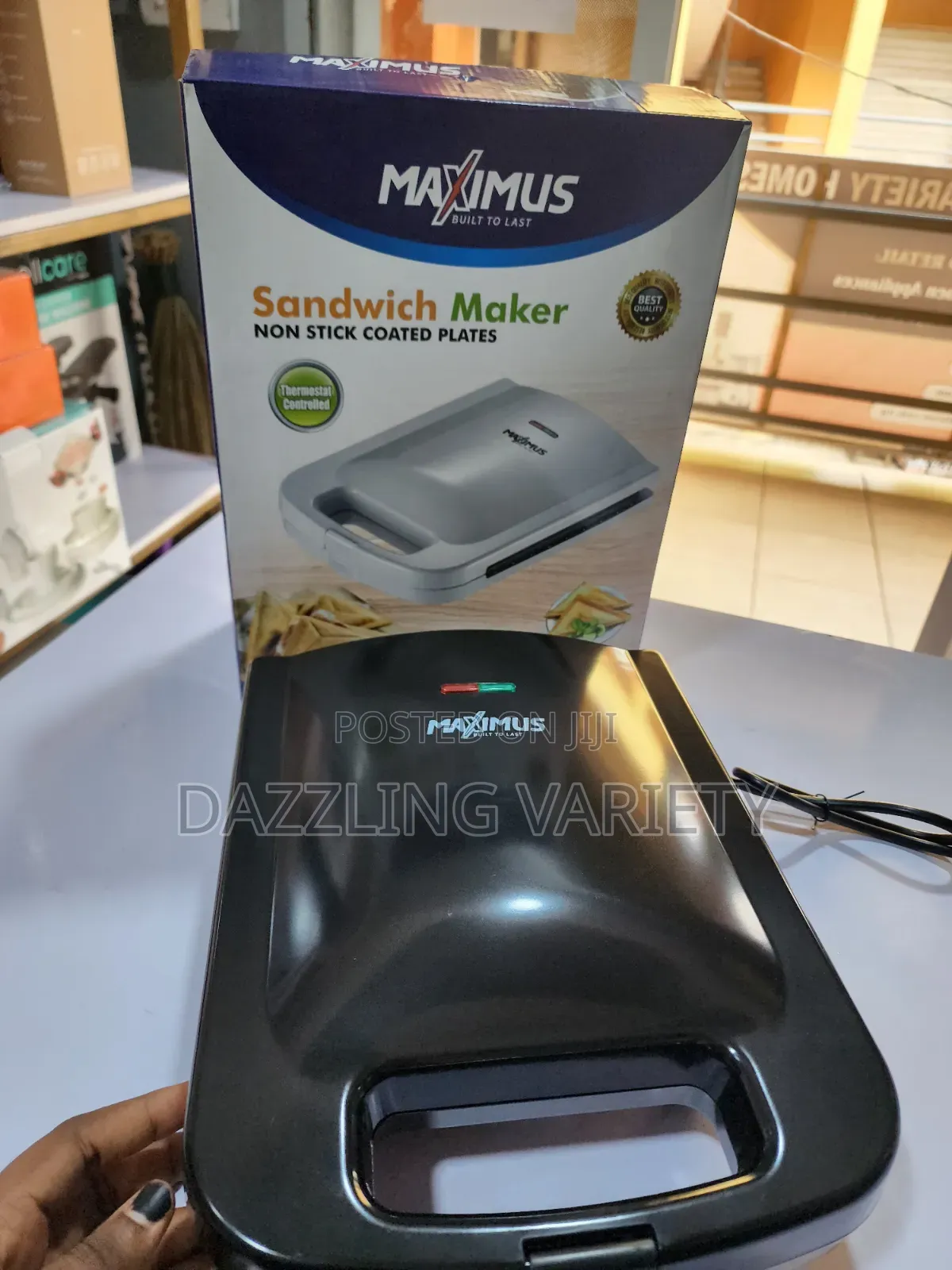 Portable Maximus 4 Face Toaster/Sandwich Maker for Toast Bread