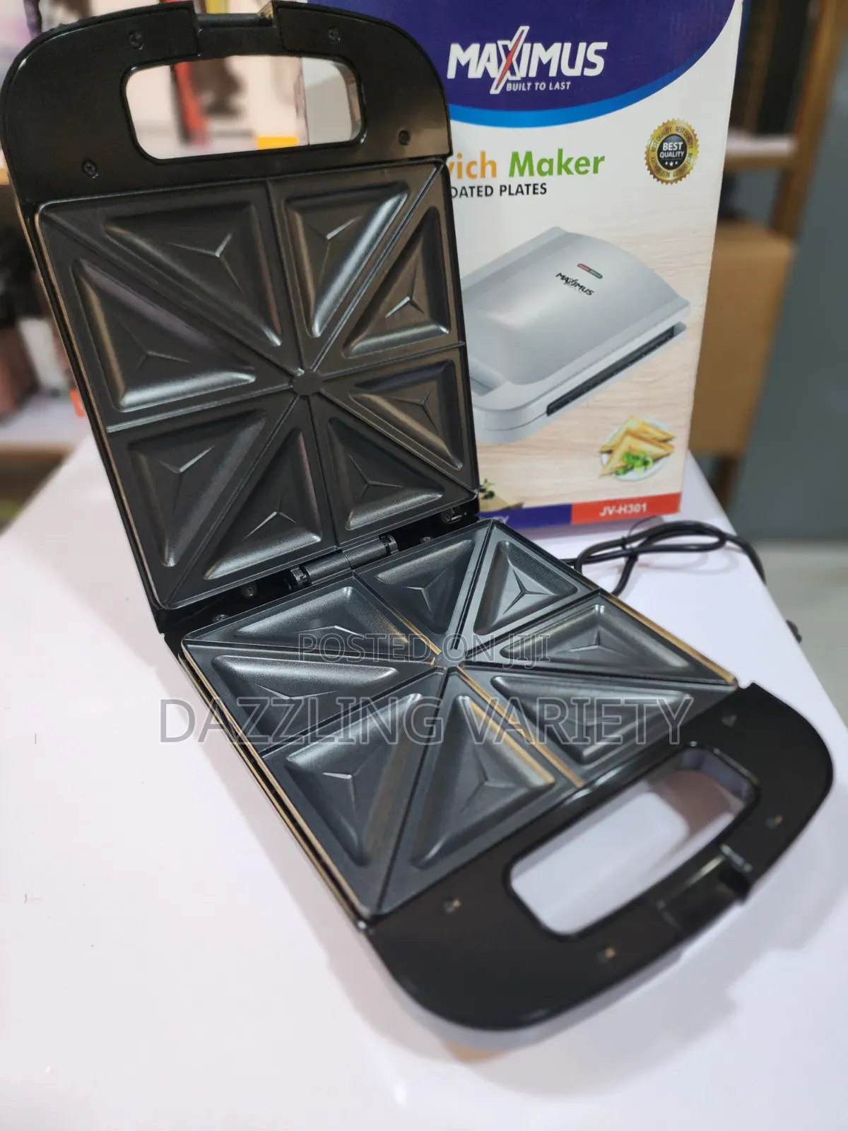 Portable Maximus 4 Face Toaster/Sandwich Maker for Toast Bread