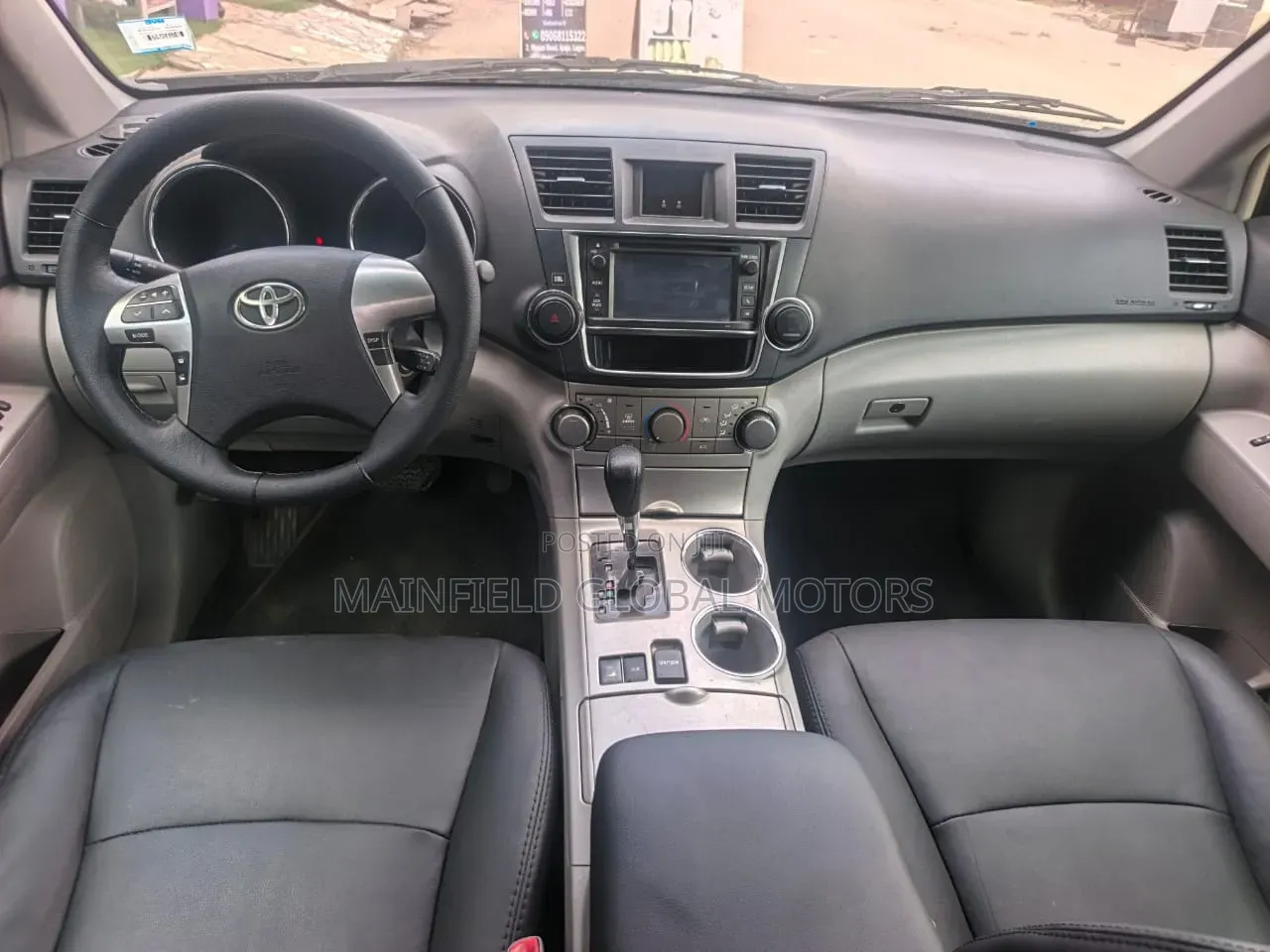 Toyota Highlander SE 3.5L 4WD 2013 Black
