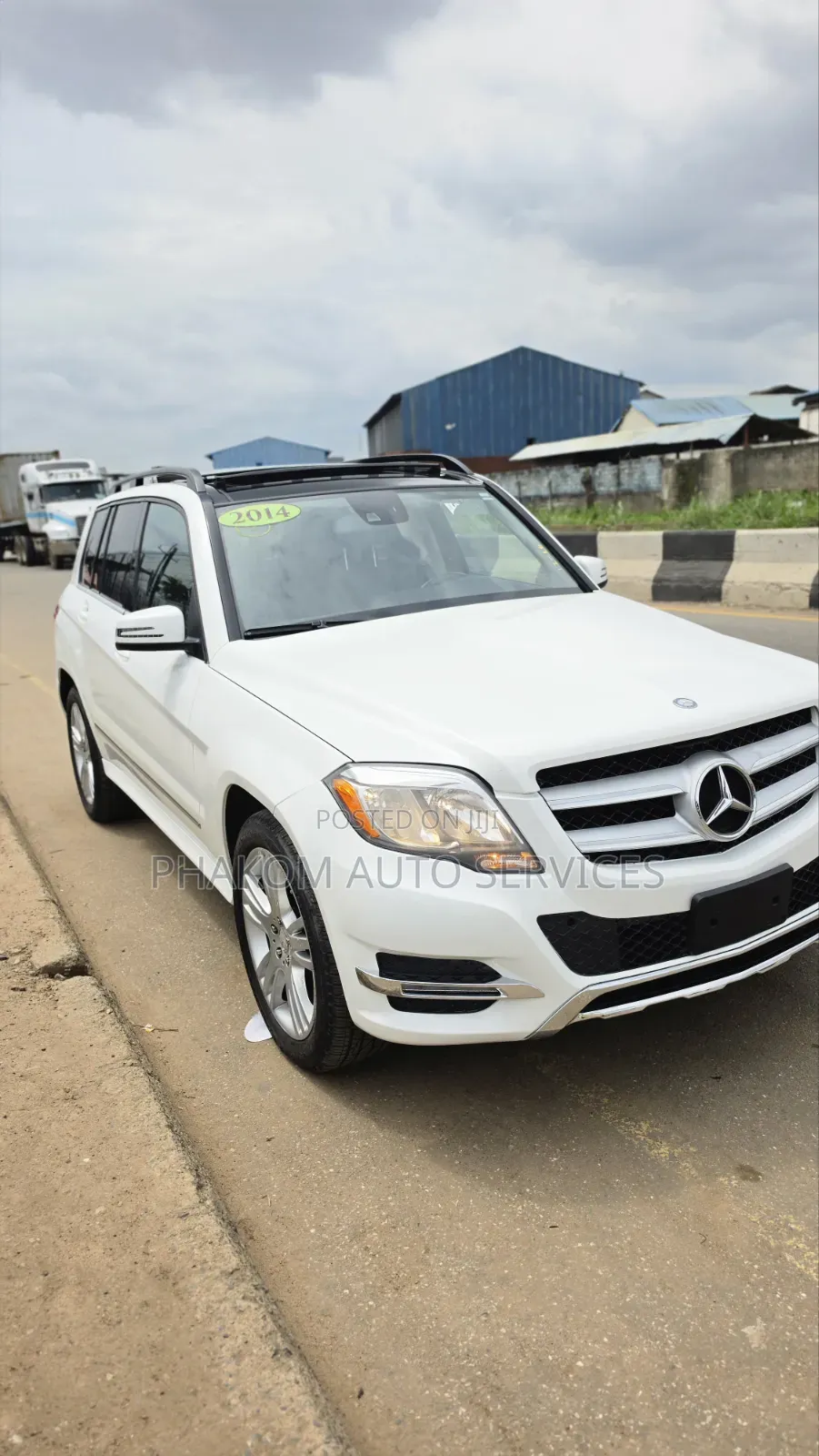 Mercedes-Benz GLK-Class 2014 White