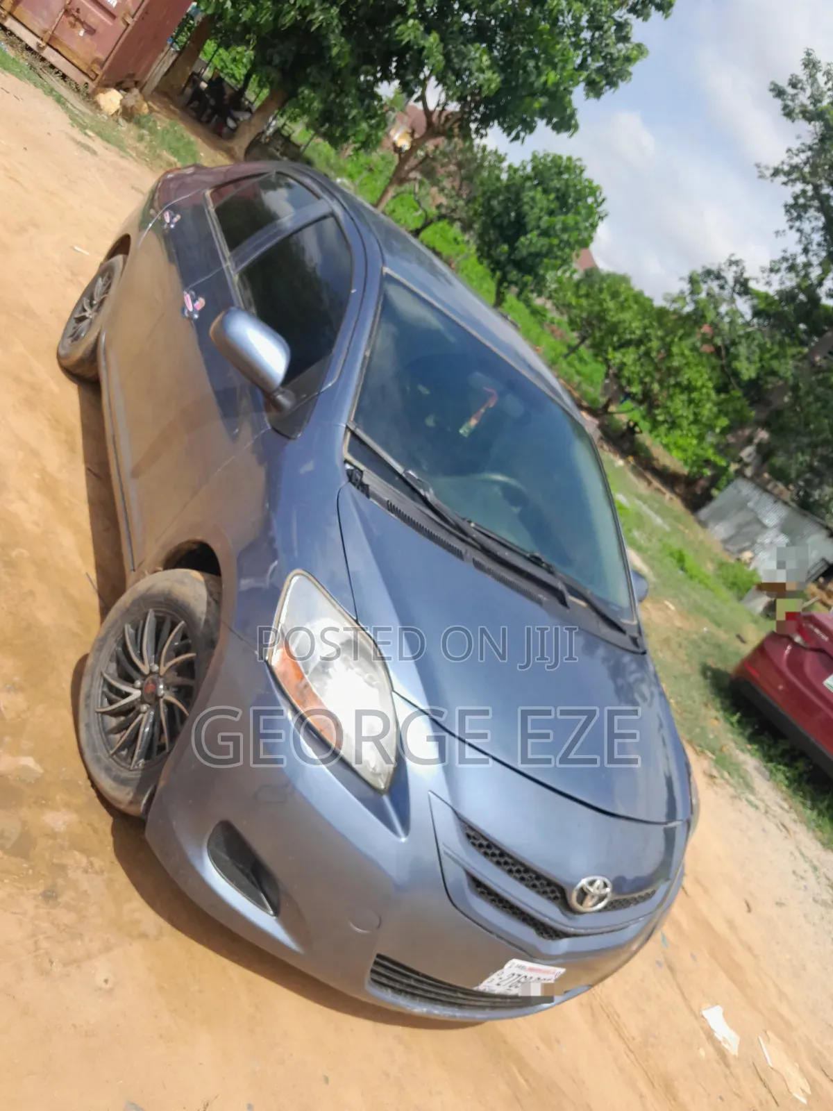 Toyota Yaris 2007 Blue