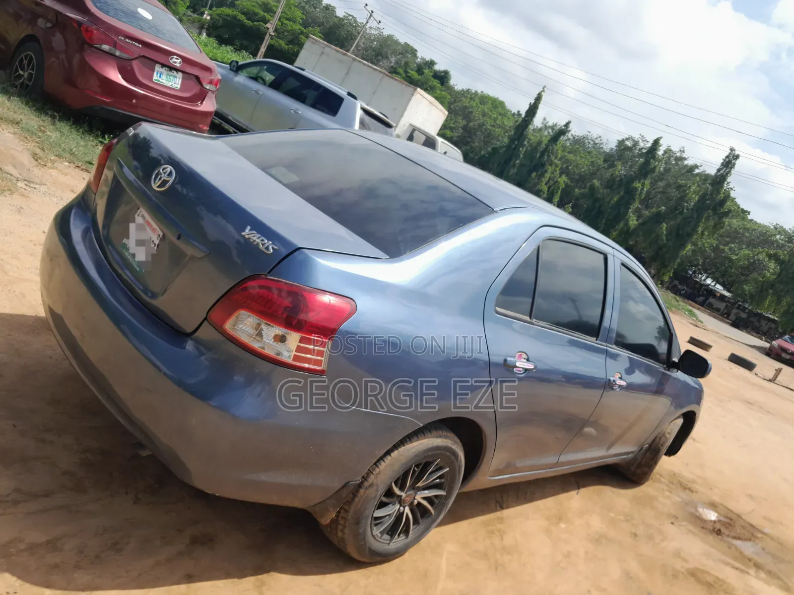 Toyota Yaris 2007 Blue