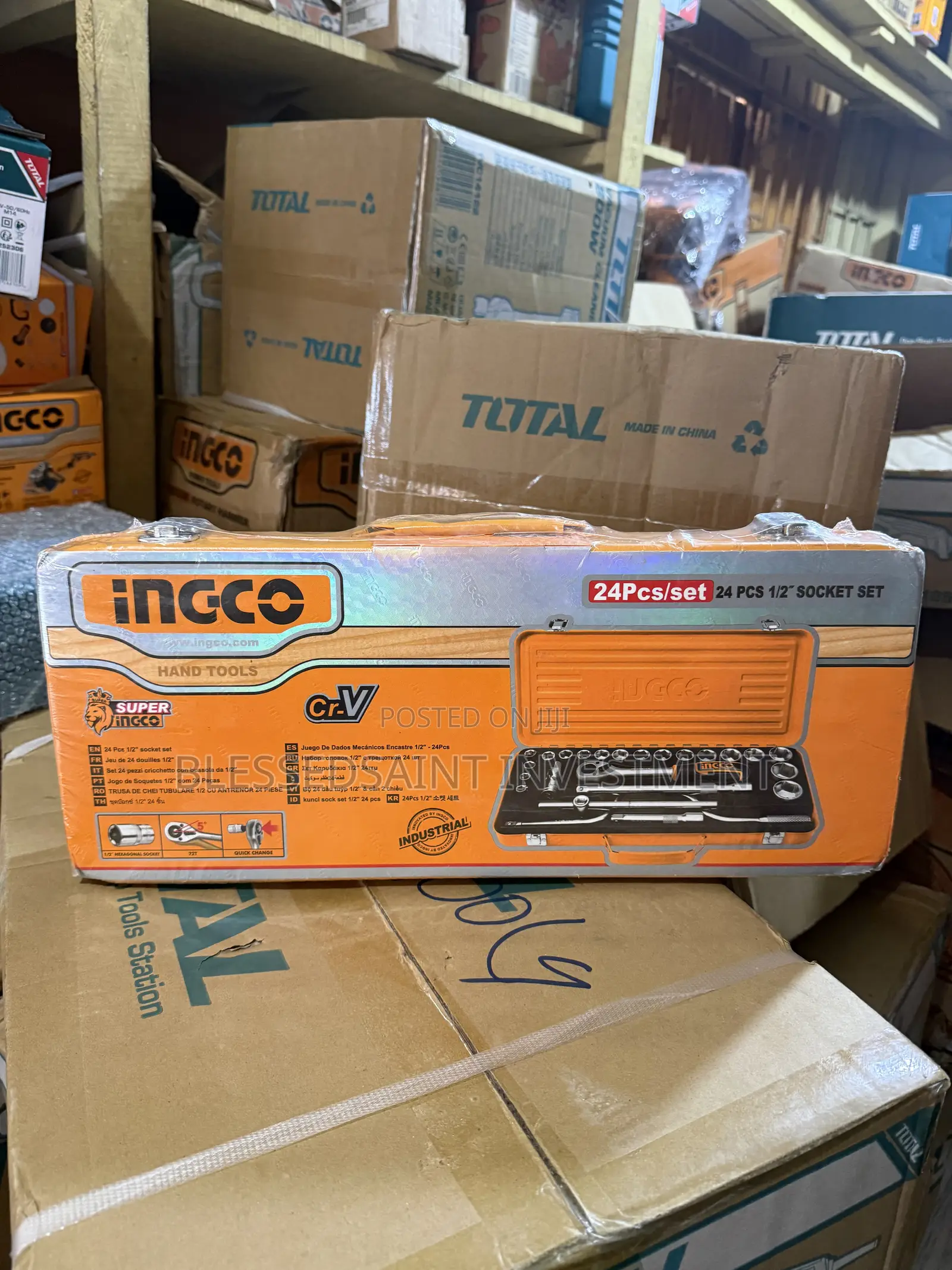 Ingco 24pcs Socket Set