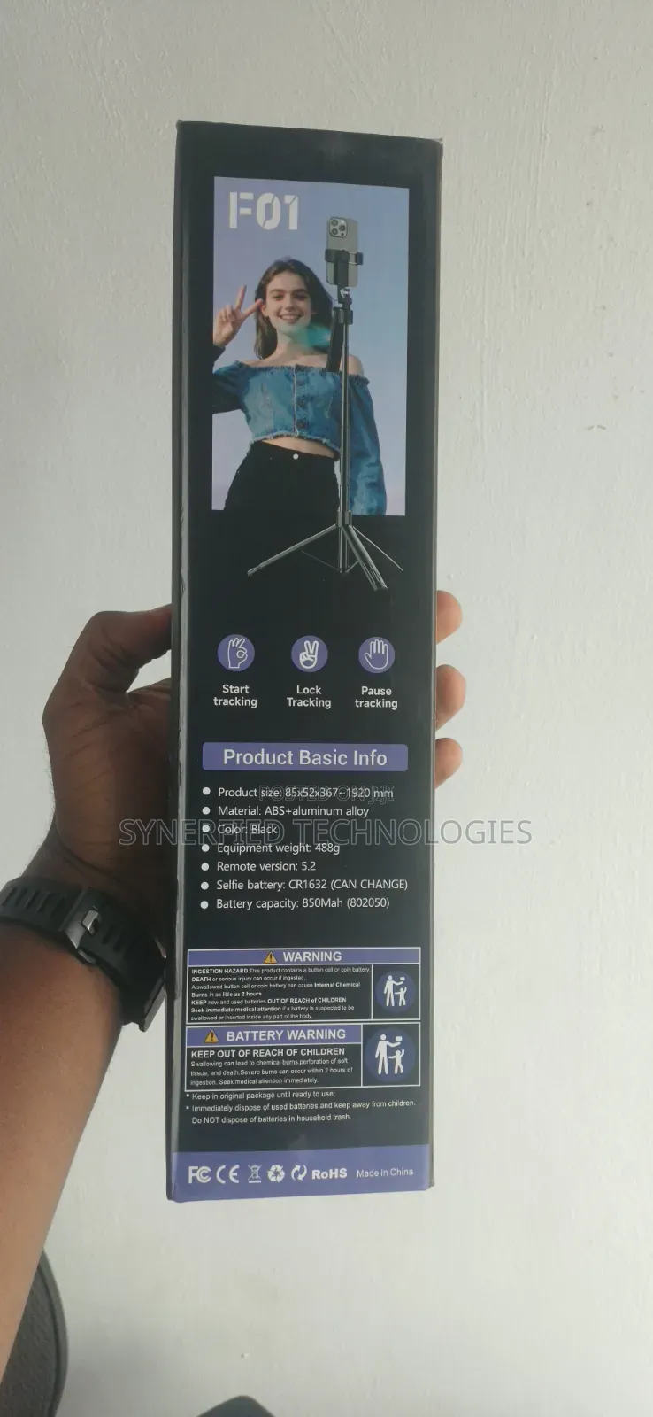 F01 Tracking Tripod 1.92m – Ai Face Tracking