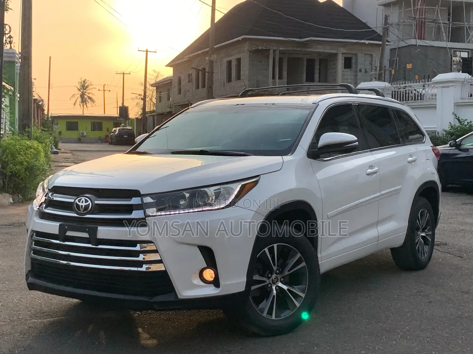 Toyota Highlander XLE V6 4x2 (3.5L 6cyl 6A) 2016 White