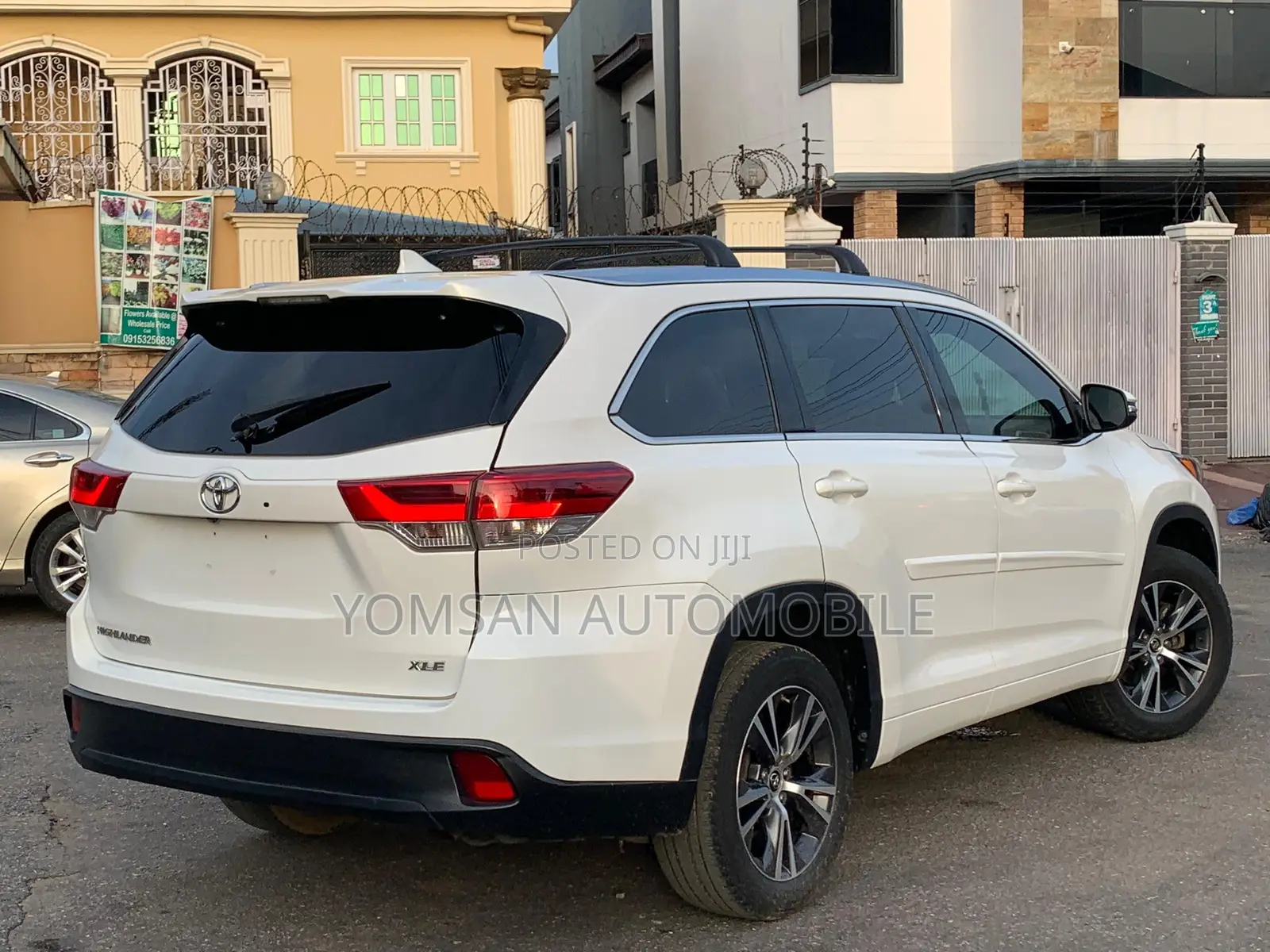 Toyota Highlander XLE V6 4x2 (3.5L 6cyl 6A) 2016 White