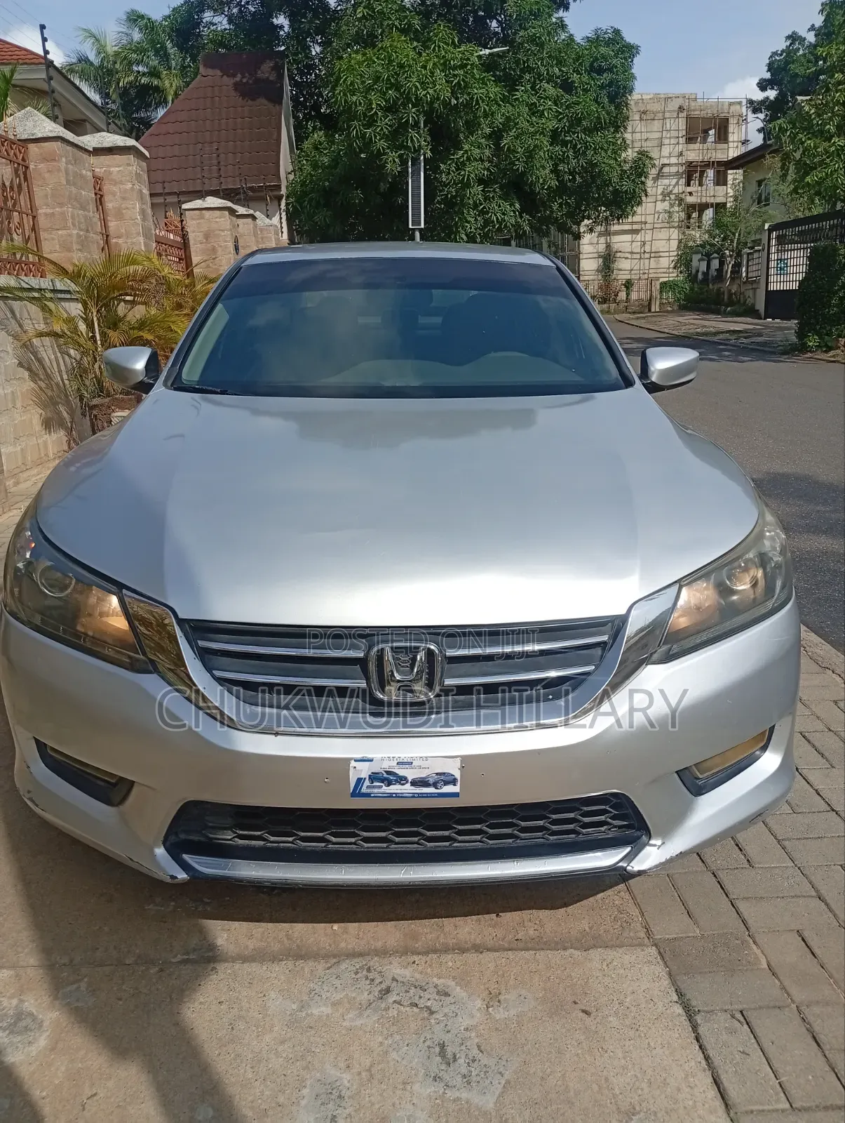 Honda Accord 2013 Silver