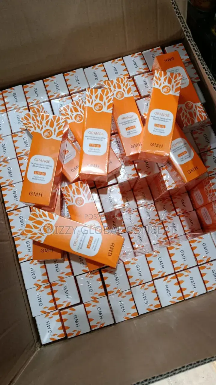 Exfoliating Orange Gel