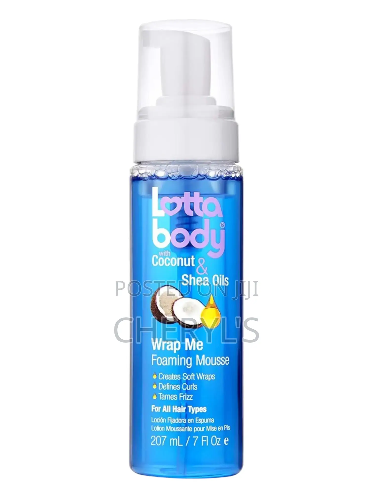 Lottabody Wrap Me Foaming Mousse With Coconut Shea Oils,