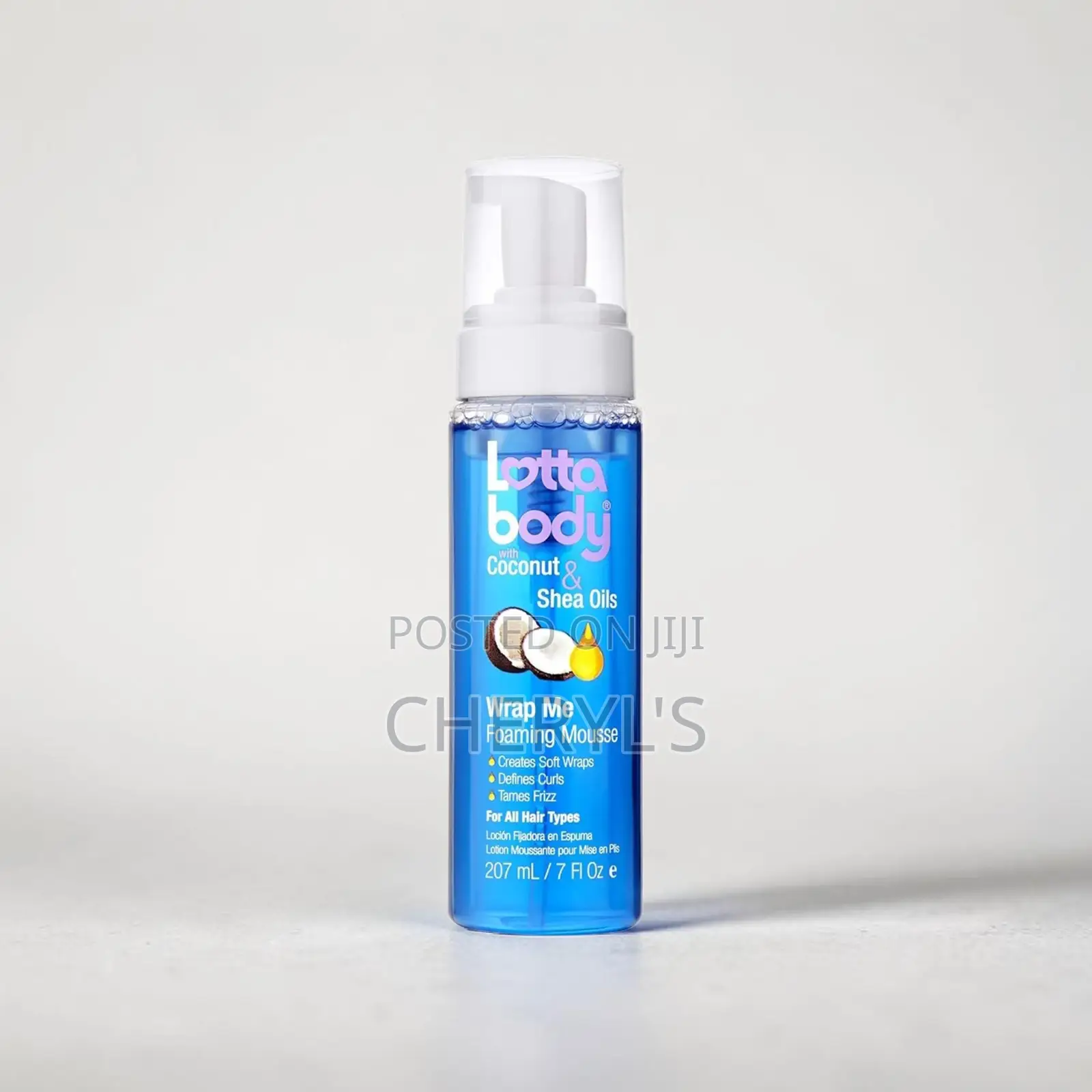 Lottabody Wrap Me Foaming Mousse With Coconut Shea Oils,