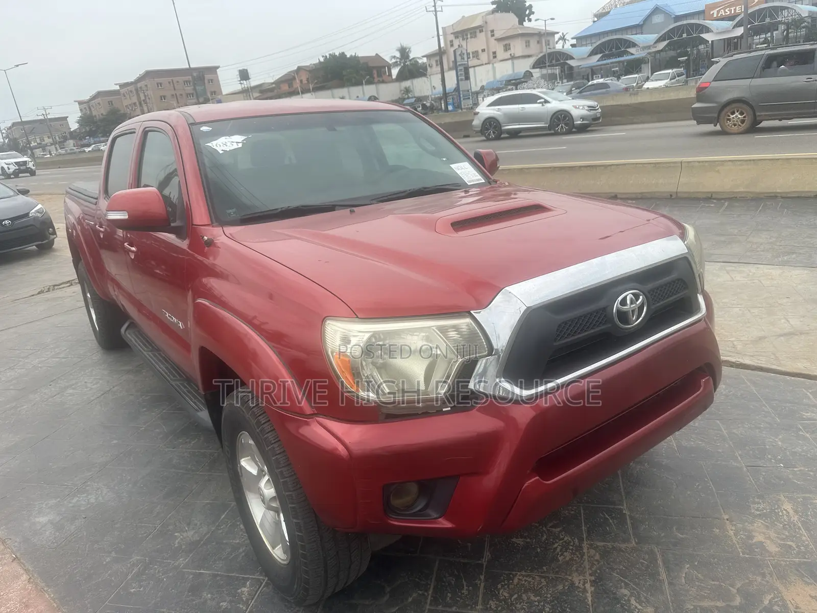 Toyota Tacoma TRD PRO V6 4dr Double Cab 4WD 5.0 ft. SB (4.0L 6cyl 6M) Red