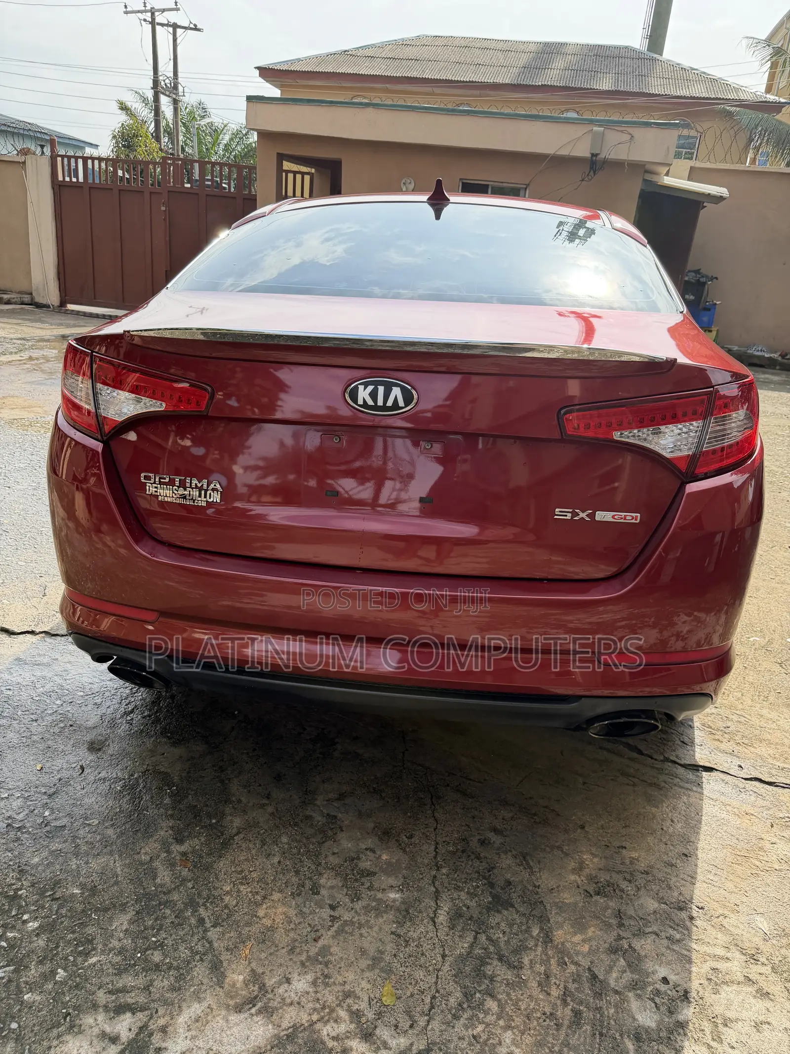Kia Optima SX 4dr Sedan (2.0L 4cyl 6A) 2013 Red