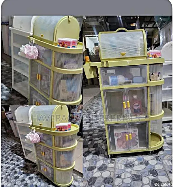 4 Tier Baby Diaper Cart Keep Home Diversified Storage For Baby Room