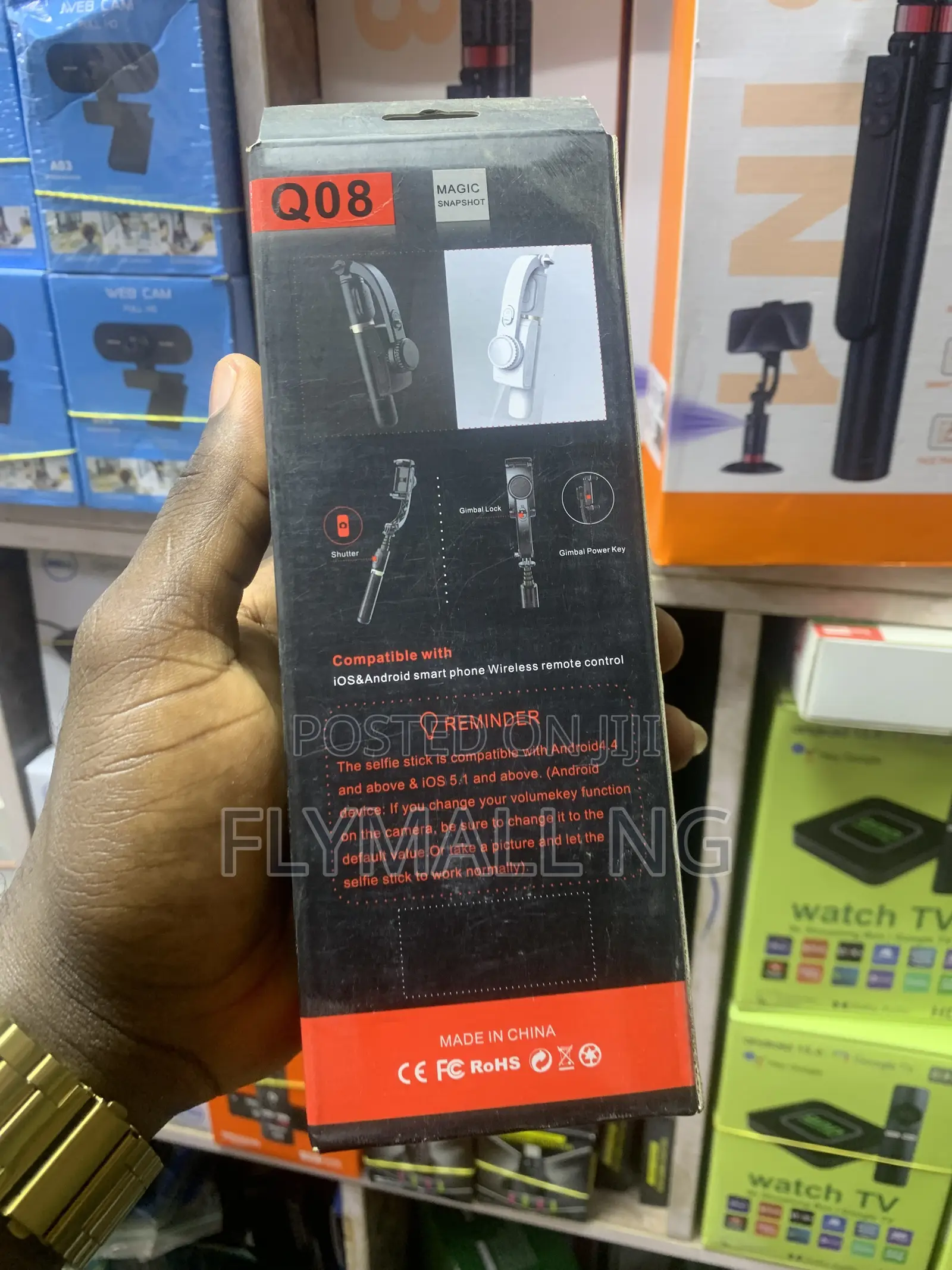 Q08 Magic Snapshot Portable Stabilizer