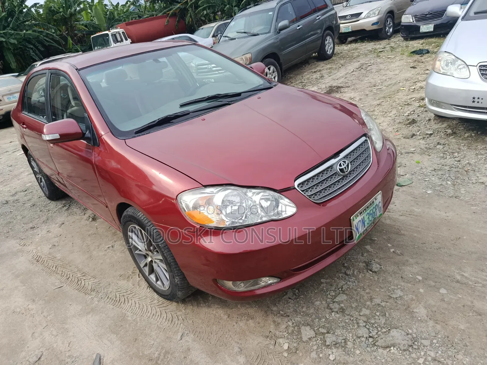 Toyota Corolla 2005 Red
