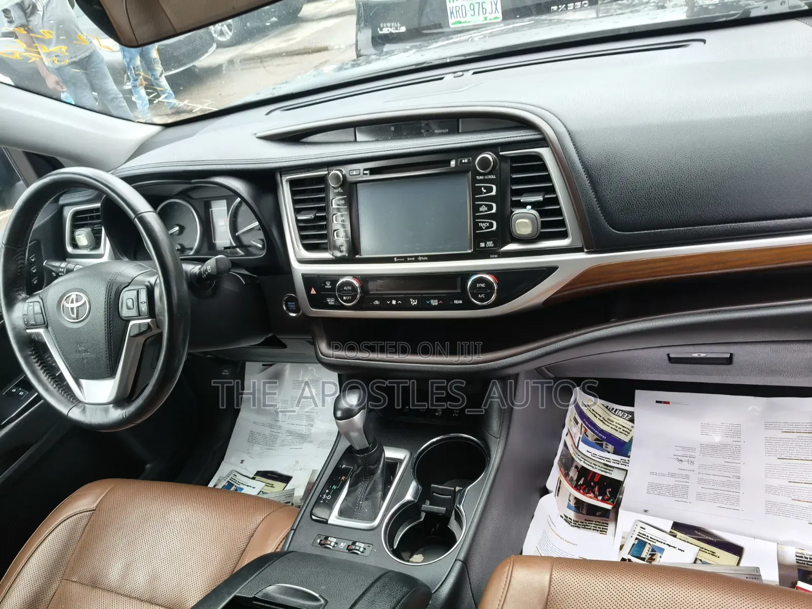 Toyota Highlander 2019 Matt Black