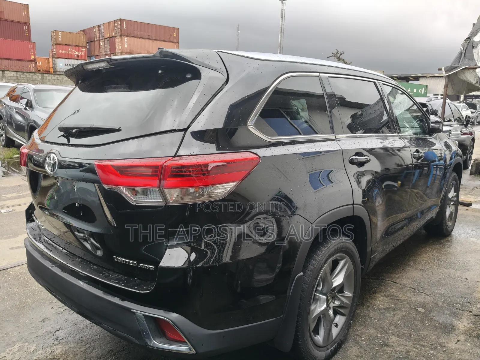 Toyota Highlander 2019 Matt Black