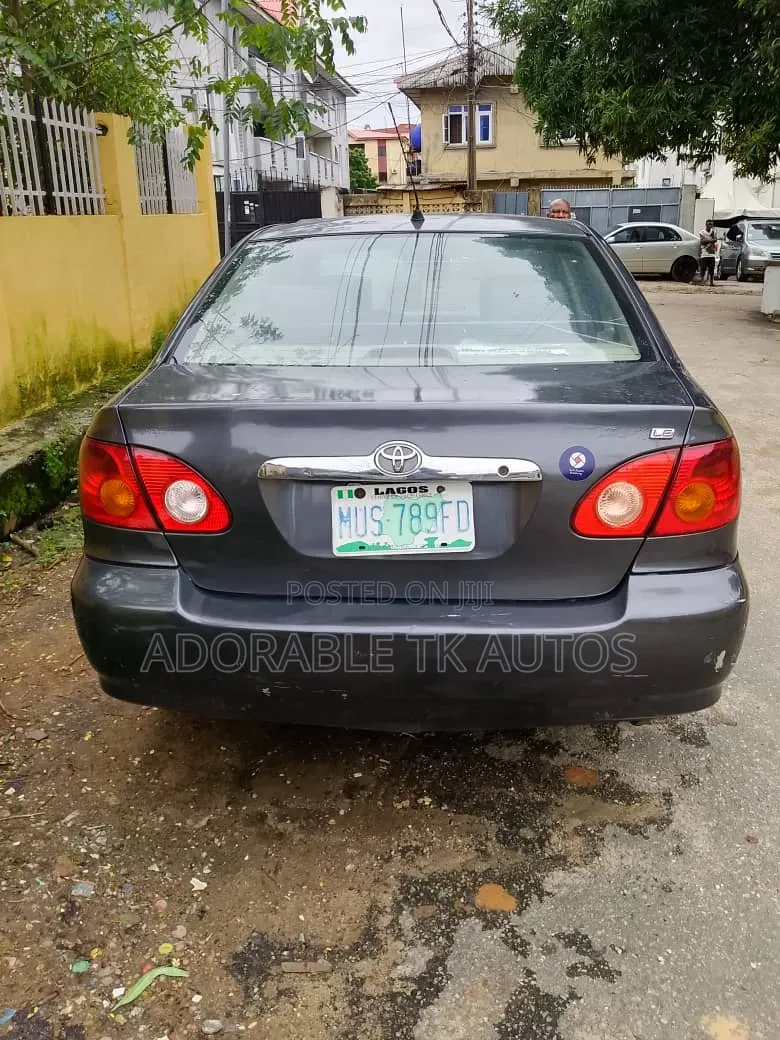 Toyota Corolla Sedan Automatic 2004 Gray