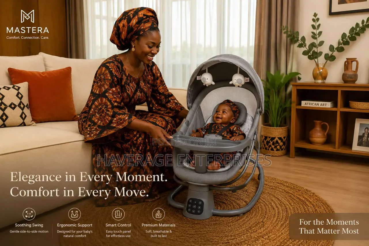 Mastela 4 in 1 Swing Rocker Automatic for Newborn Baby 0 to 18