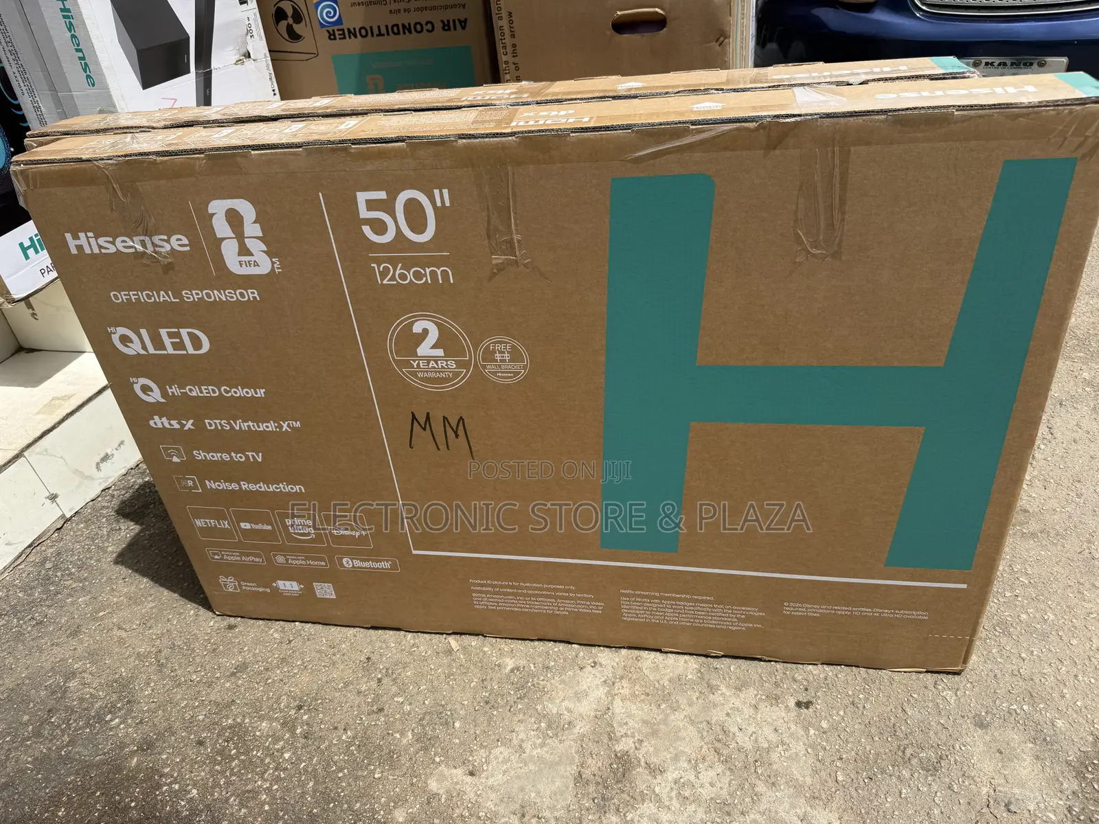 Hisense Smart Tv 50” Inches Qled
