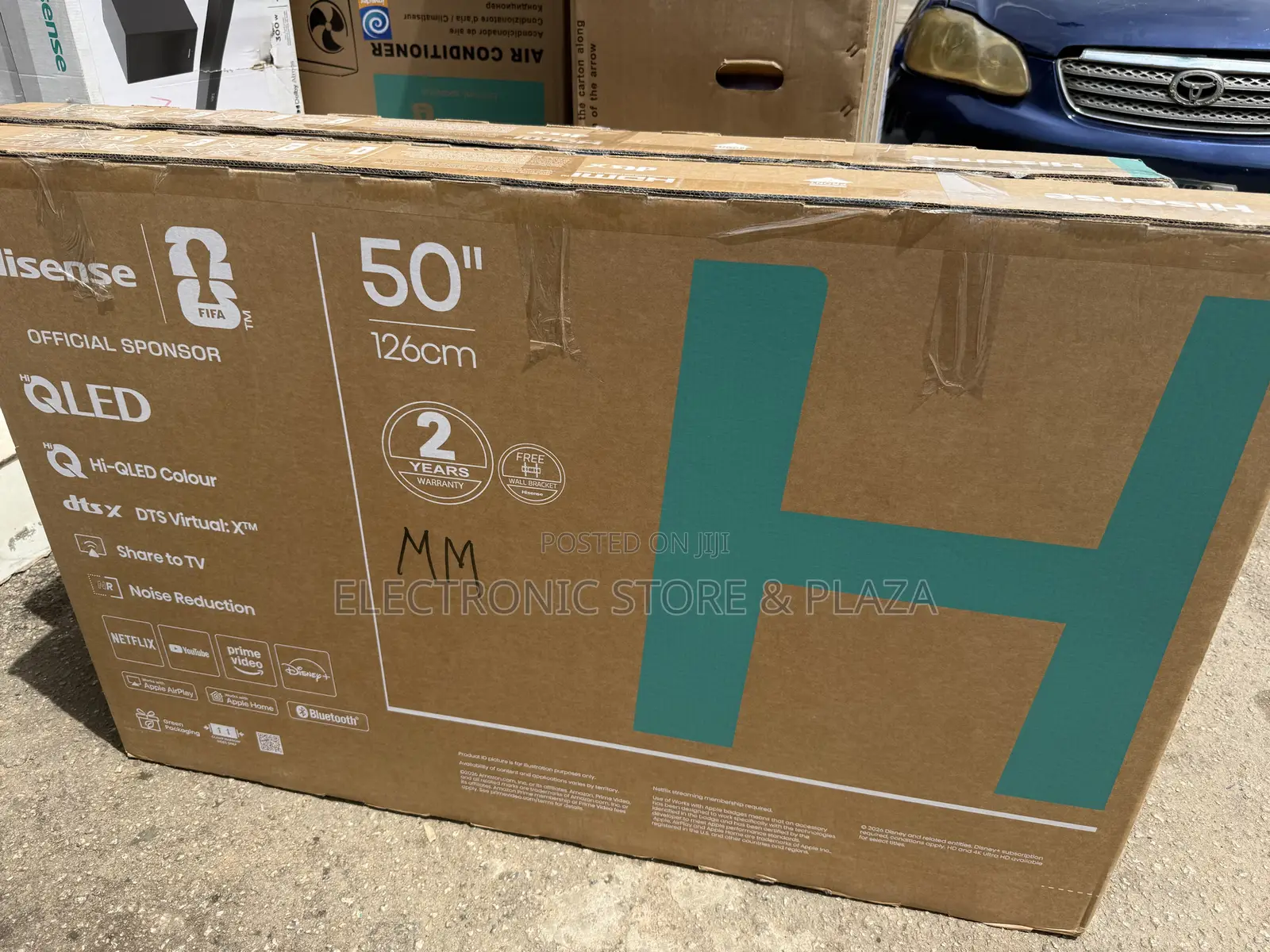 Hisense Smart Tv 50” Inches Qled