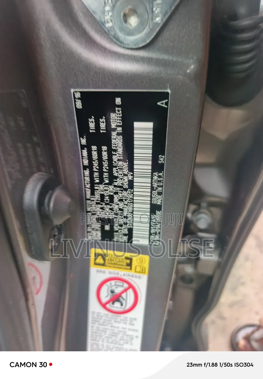 Toyota Highlander LE Plus V6 4x2 (3.5L 6cyl 6A) 2016 Gray