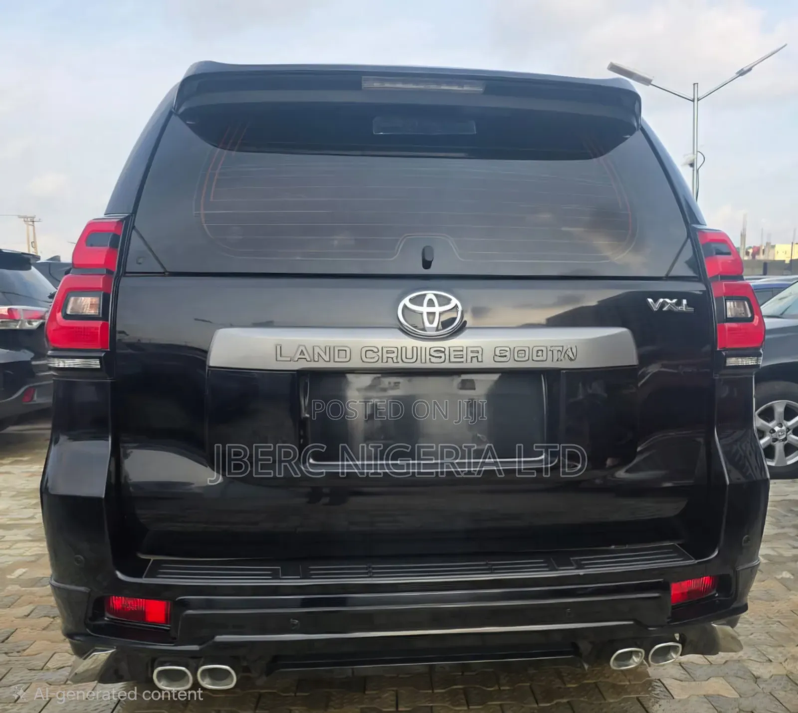 Toyota Land Cruiser Prado 2021 Black