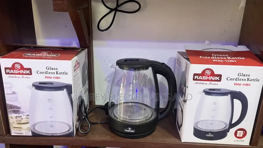 Rashnik Glass Transparent Cordless Kettle