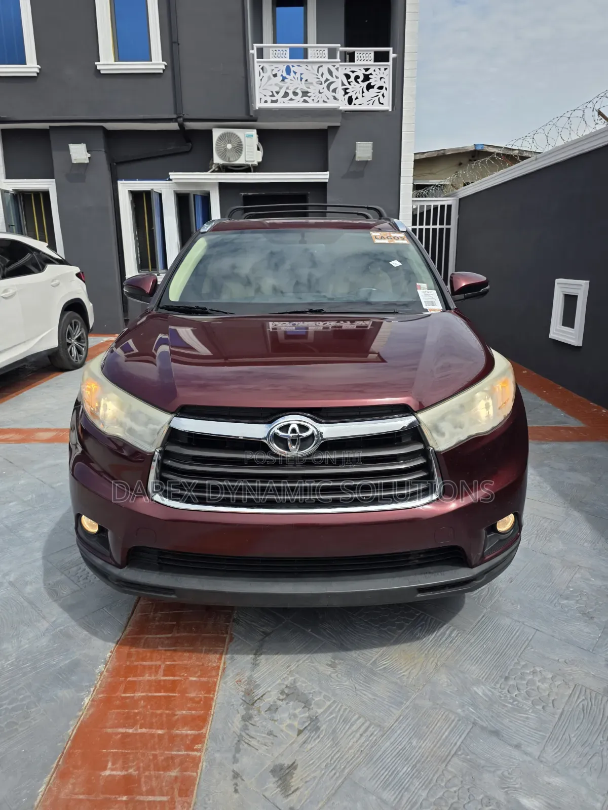Toyota Highlander 2014 Burgundy