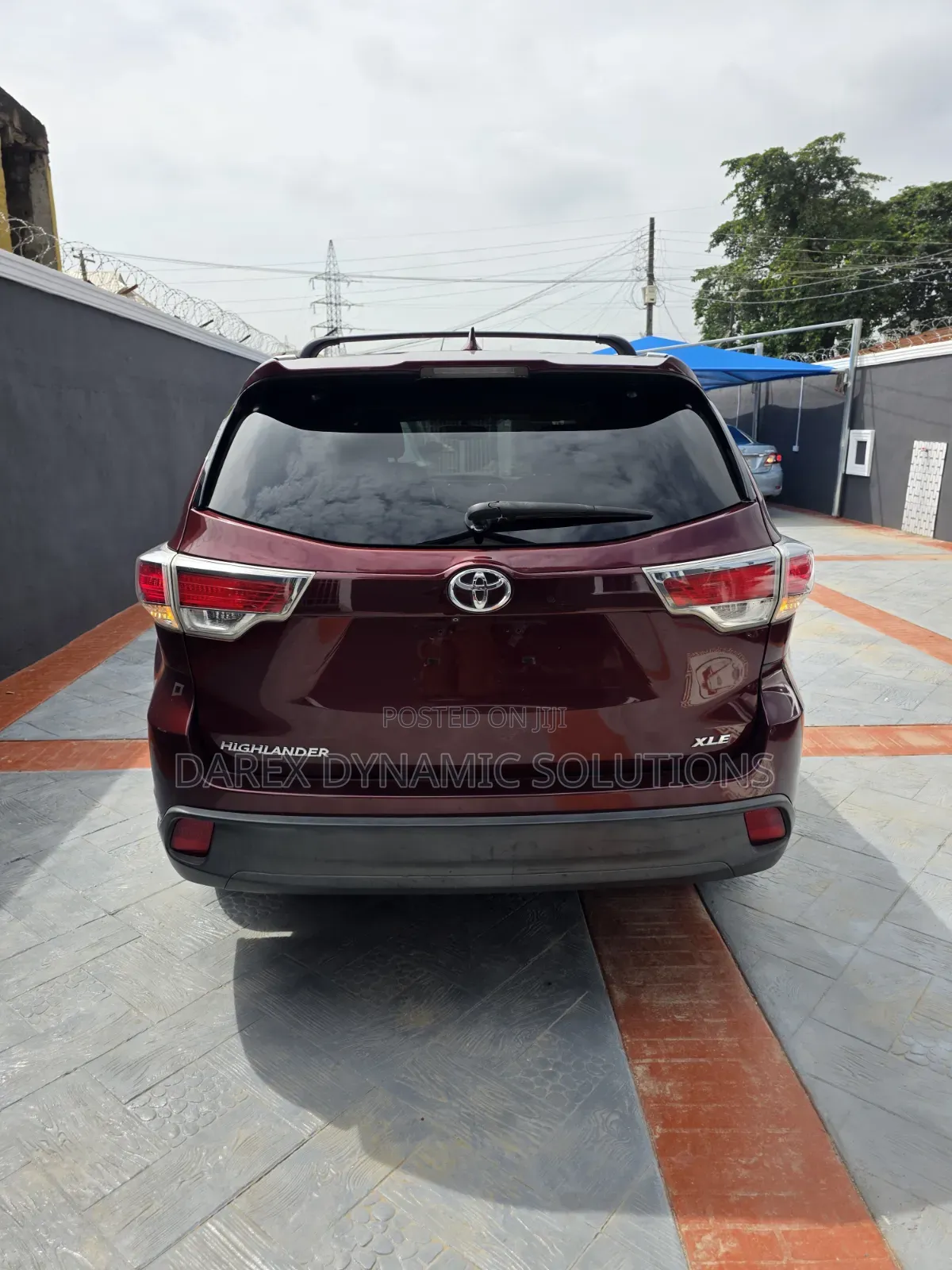 Toyota Highlander 2014 Burgundy