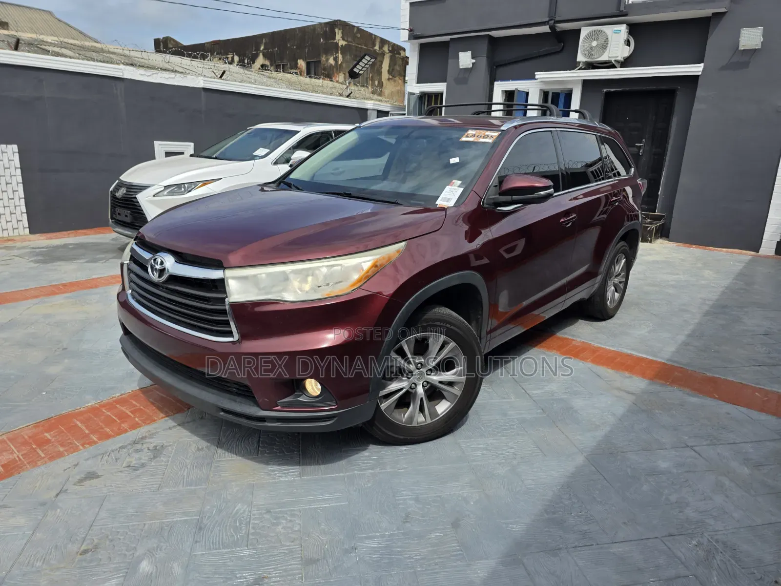 Toyota Highlander 2014 Burgundy