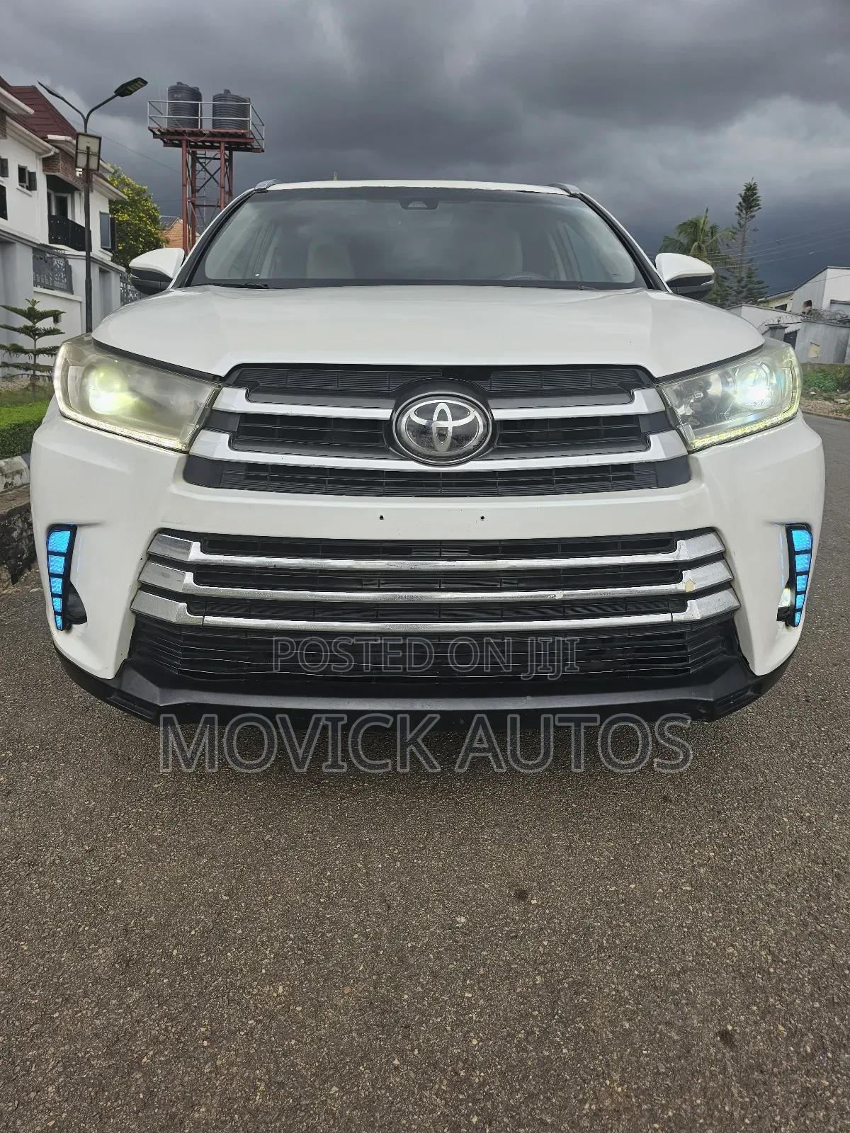 Toyota Highlander XLE V6 4x2 (3.5L 6cyl 6A) 2016 White