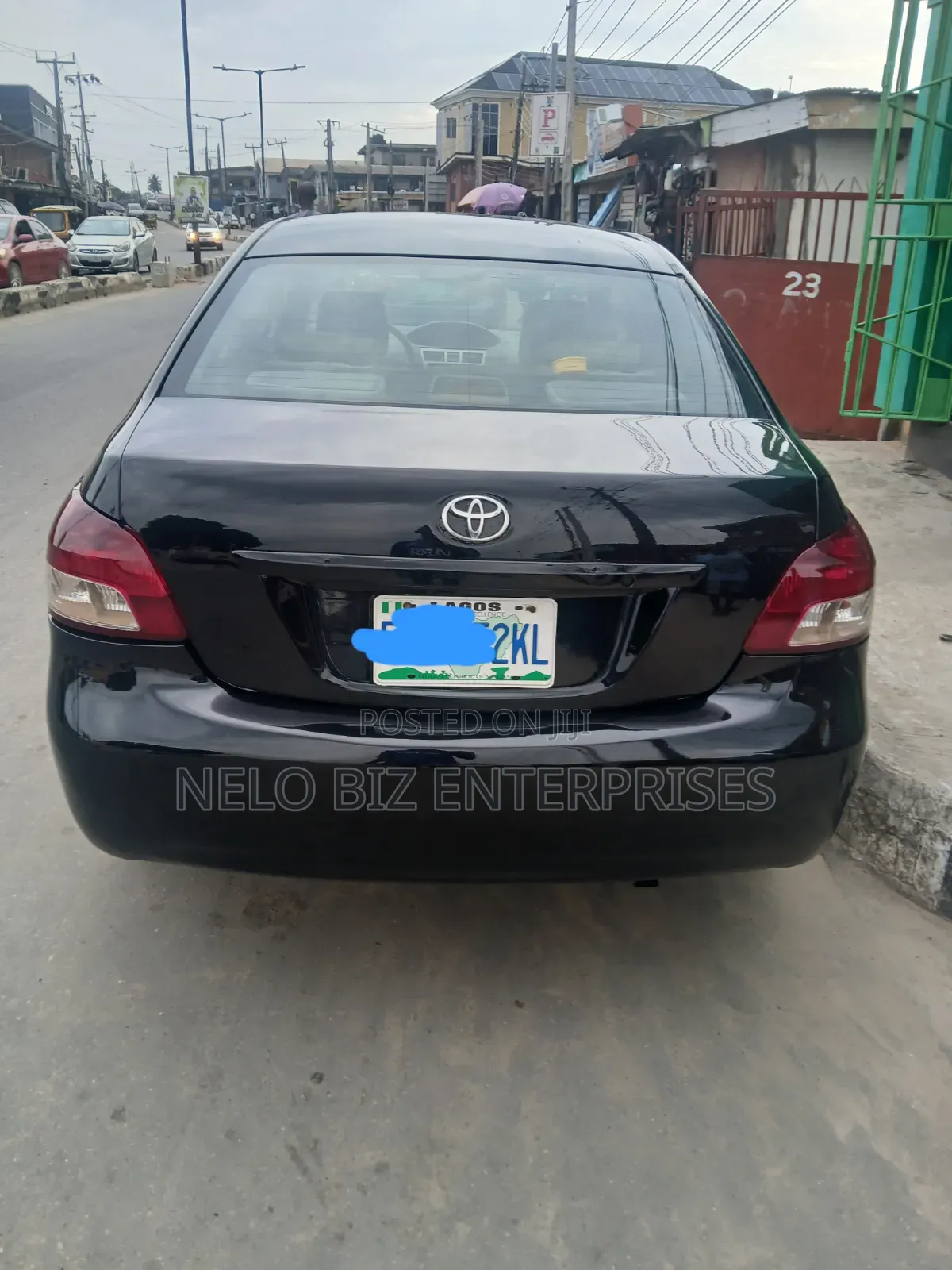 Toyota Yaris 2008 Black