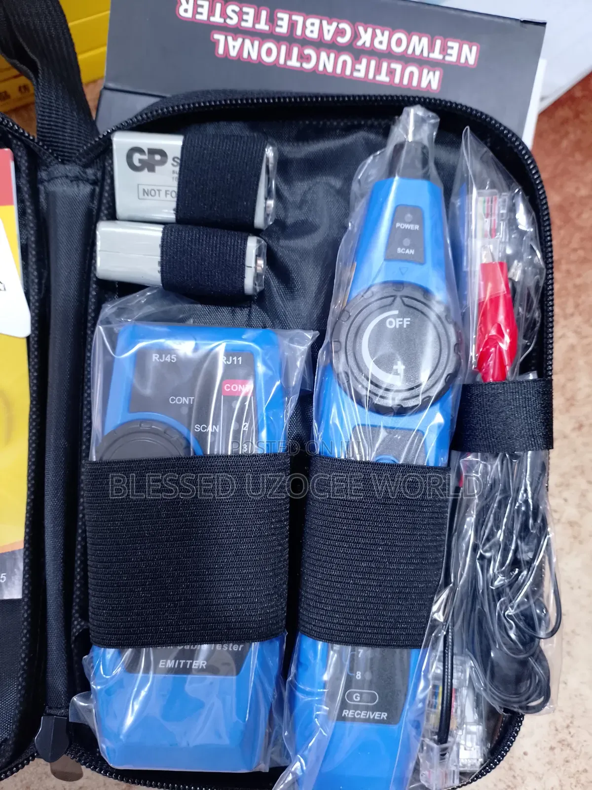 Noyafa Nf-810 Multifunctional Network Rj45+Rj11 Cable Tester Tool Box