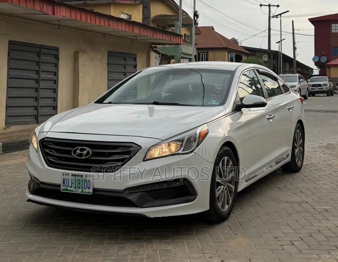 Hyundai Sonata 2015 White