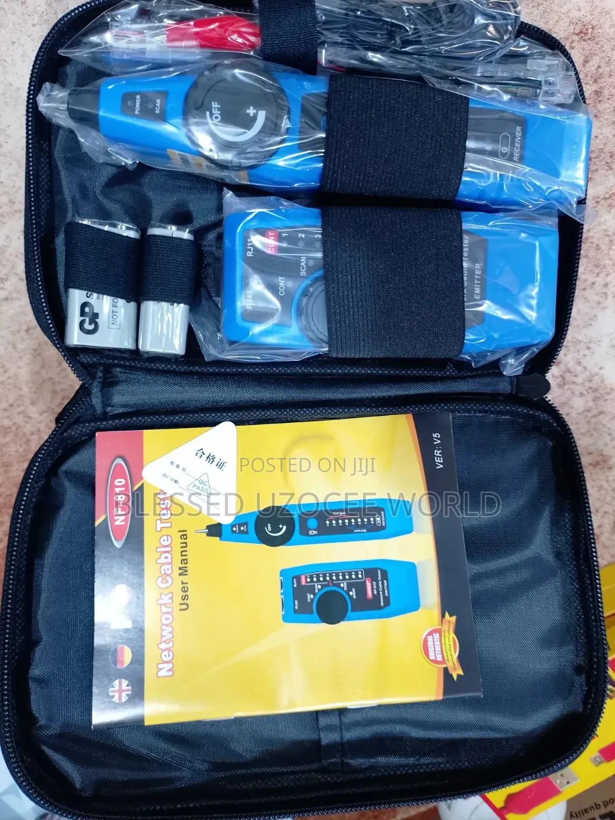 Noyafa Nf-810 Multifunctional Network Rj45+Rj11 Cable Tester Tool Box