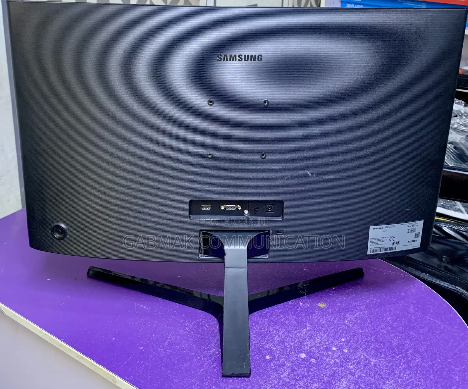 Samsung 27’ Inch Curved Monitor