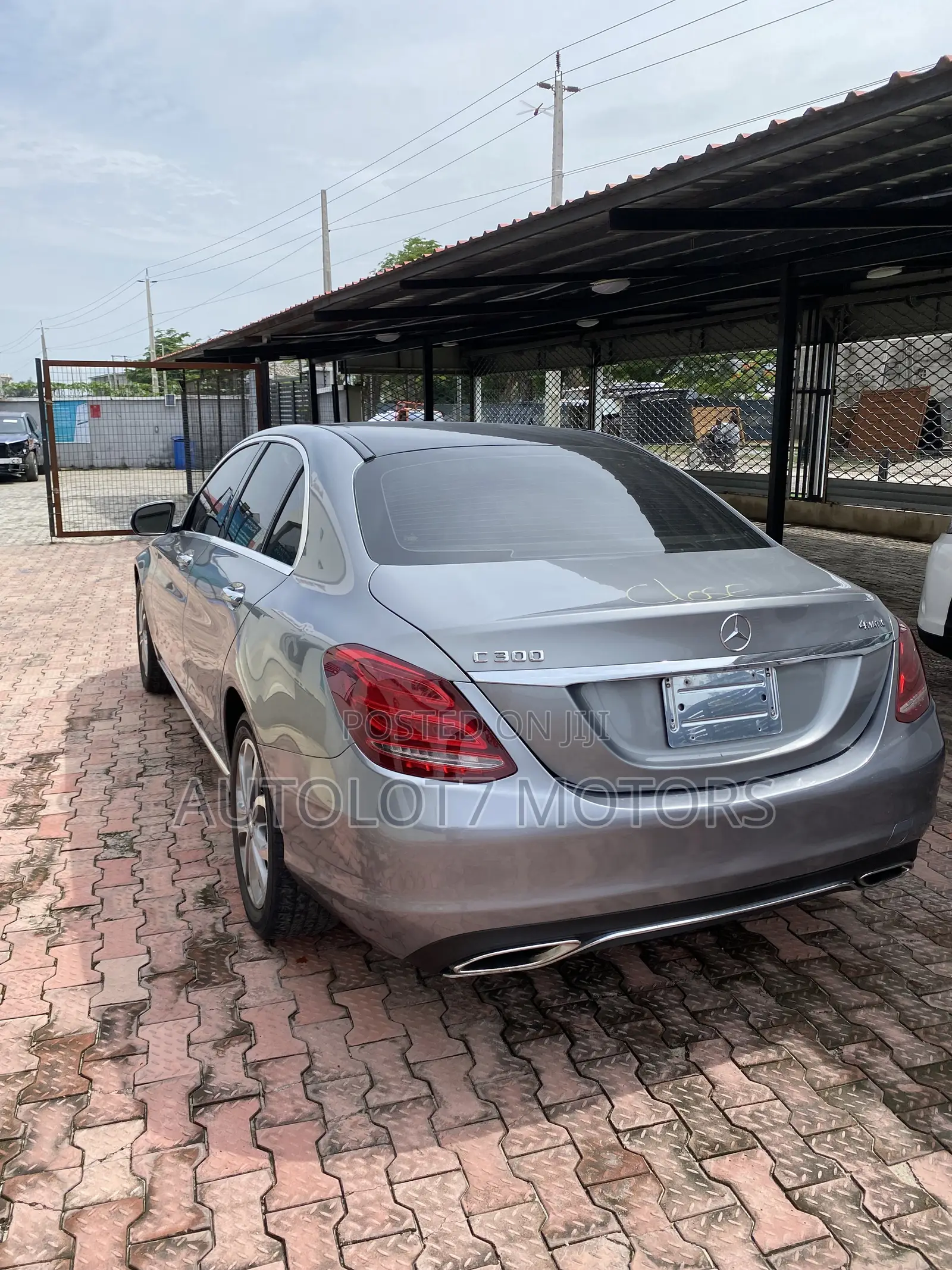 Mercedes-Benz C300 Sport 4dr AWD 4Matic Sedan (2.0L 4cyl 7A) 2015 Gray