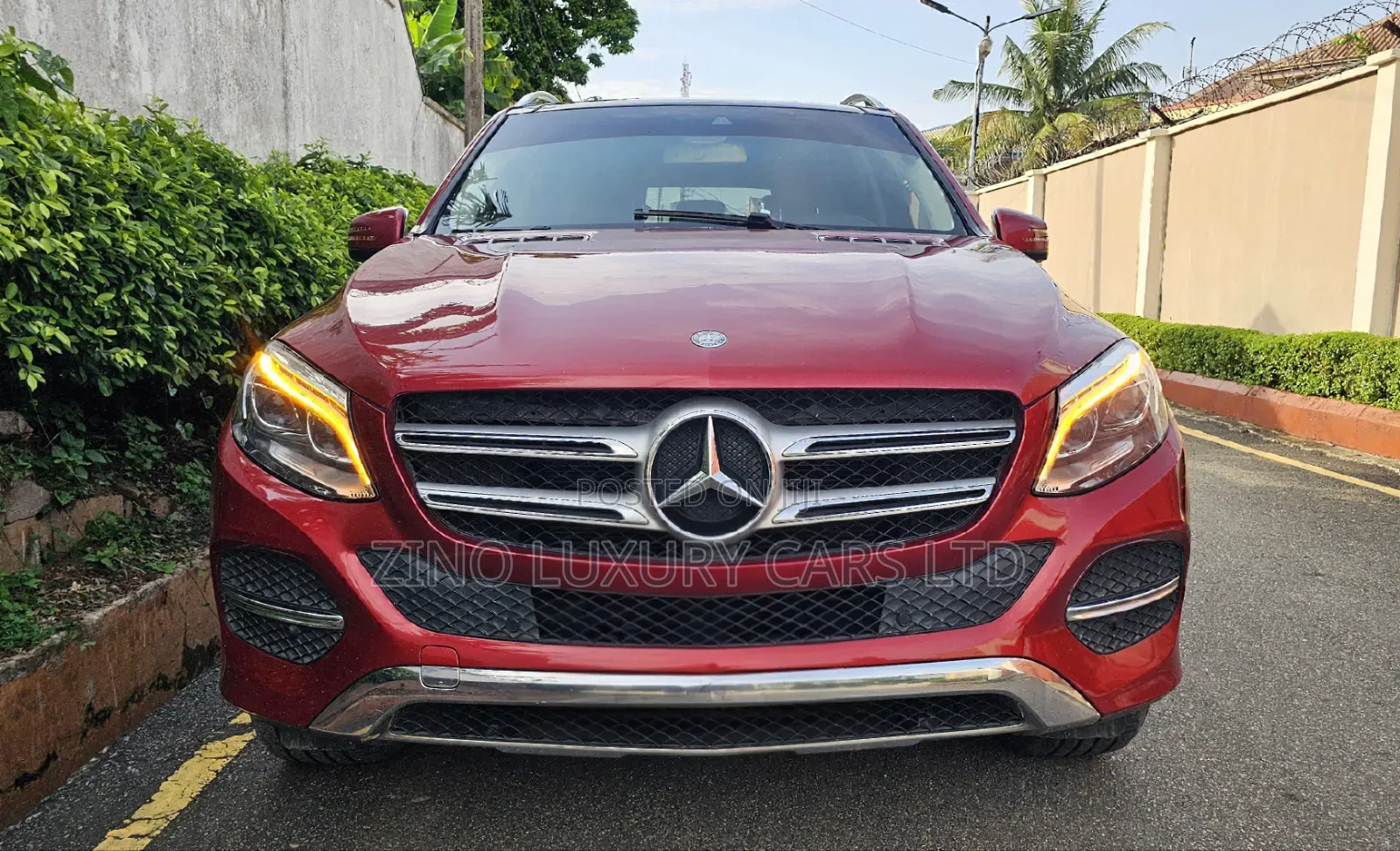Mercedes-Benz GLE-Class 2017 Red