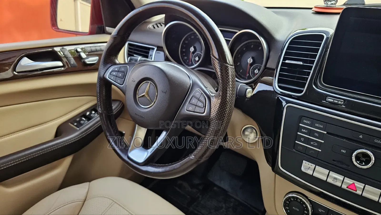 Mercedes-Benz GLE-Class 2017 Red