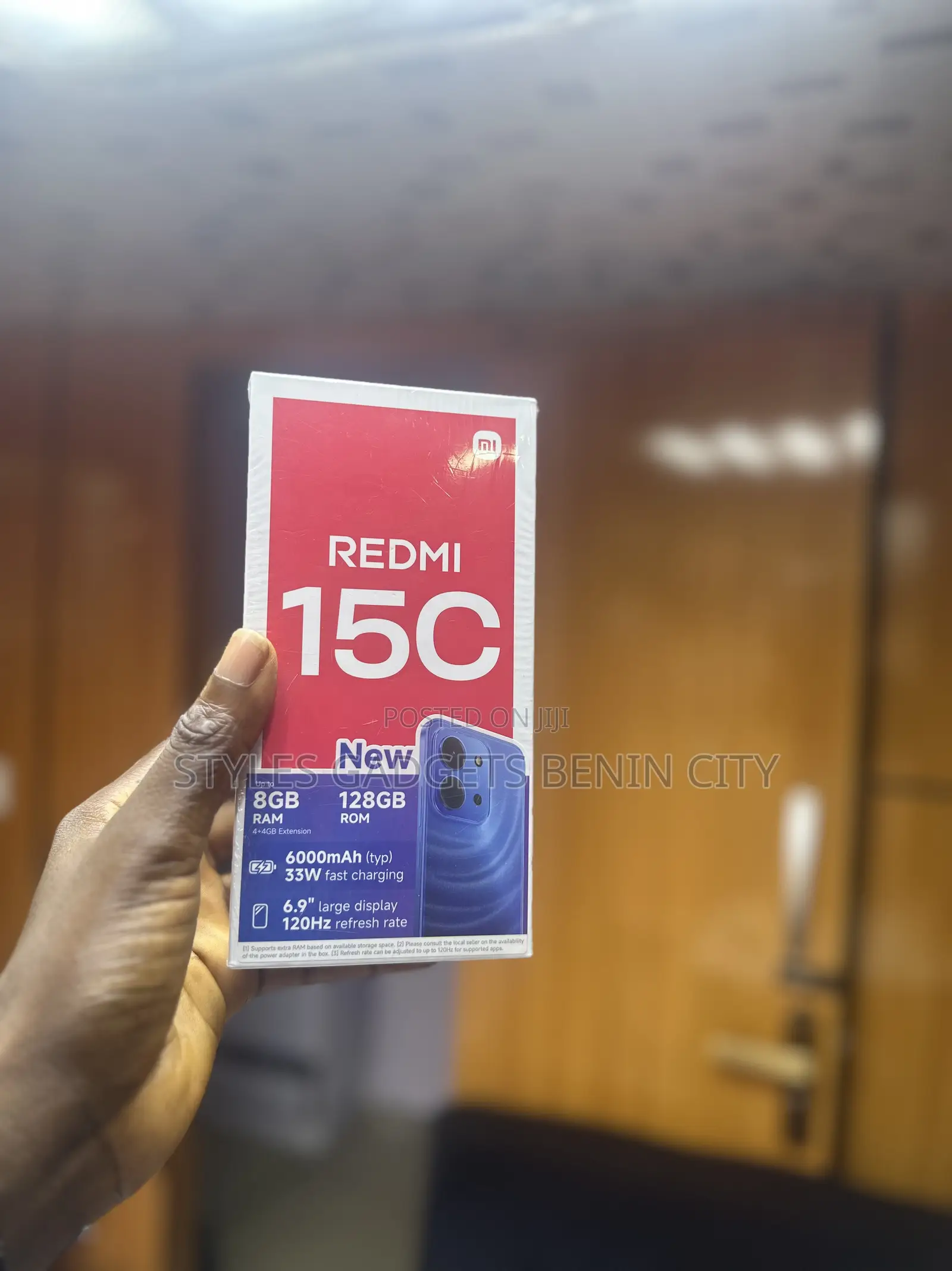 New Xiaomi Redmi 15C 4G 128 GB Red