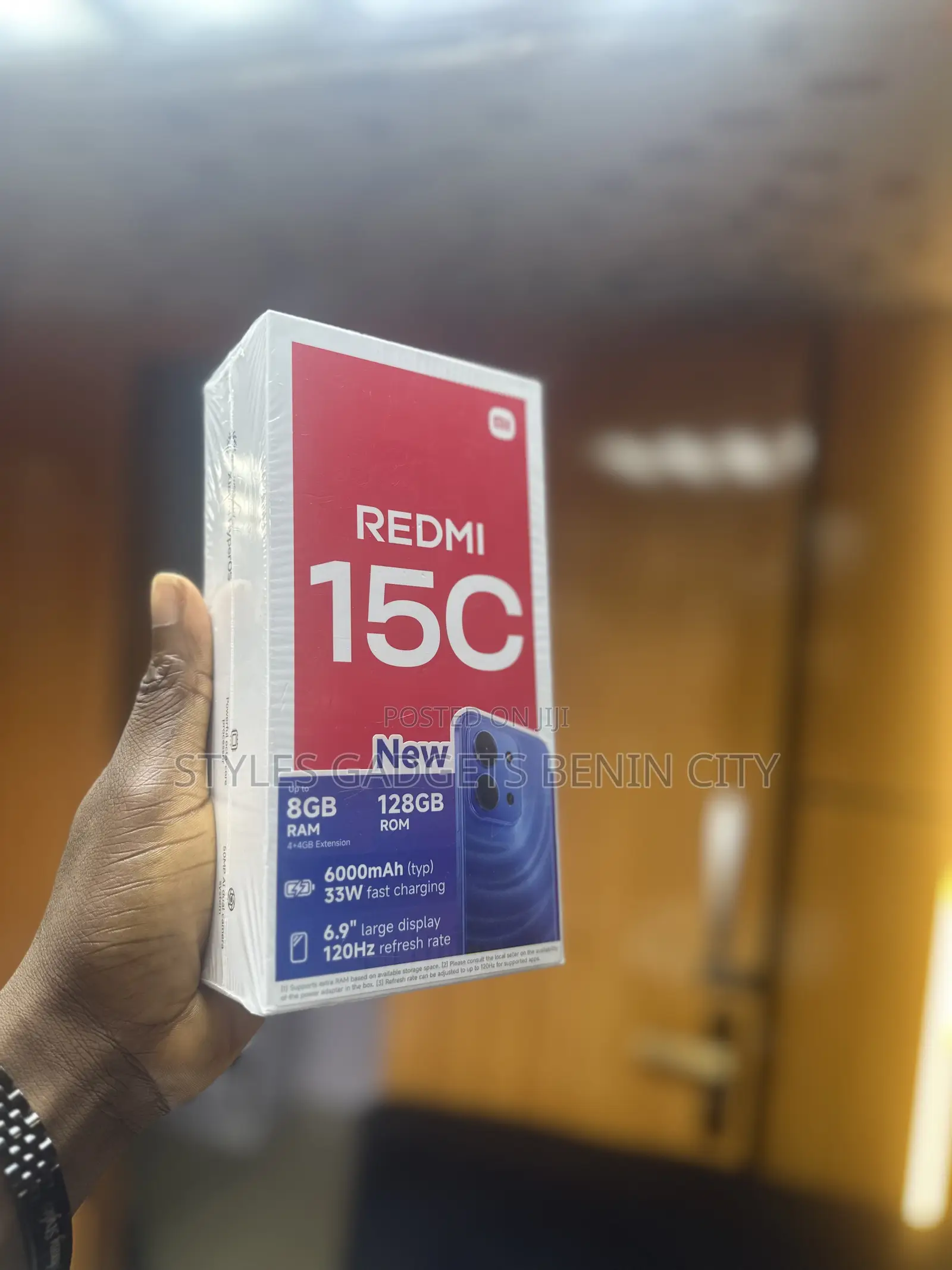 New Xiaomi Redmi 15C 4G 128 GB Red